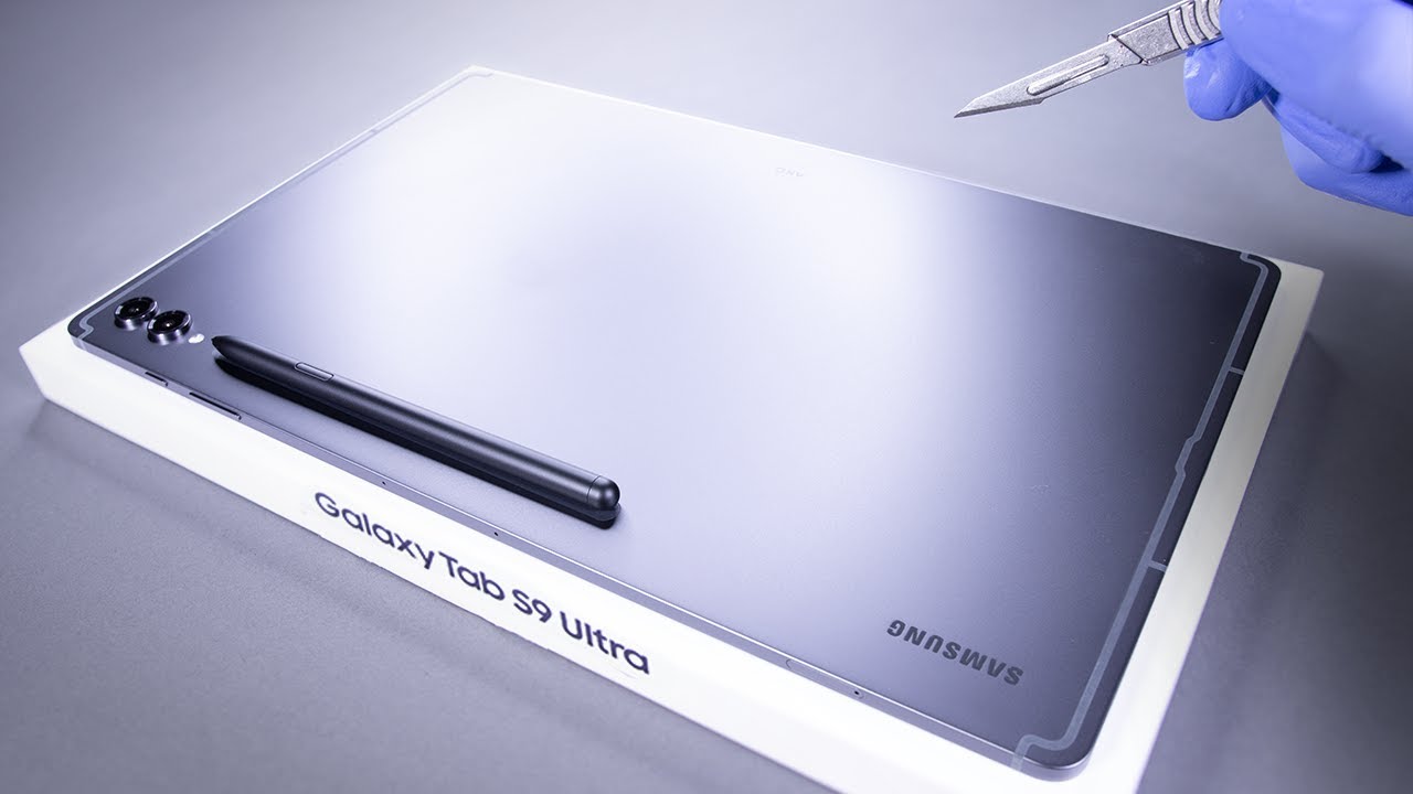 Samsung Galaxy Tab S9 Ultra Unboxing – ASMR Samsung Galaxy Tab S9 Ultra Unboxing – ASMR