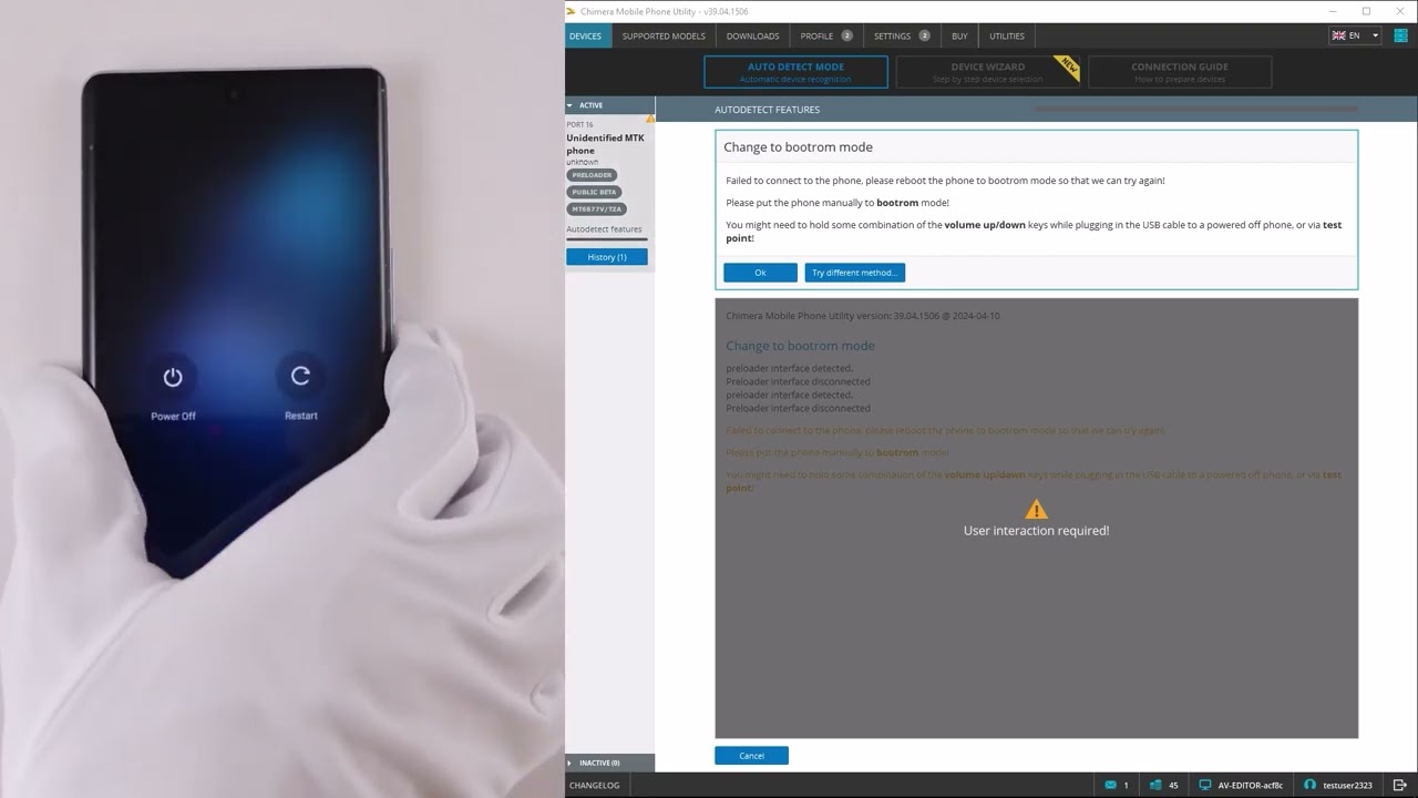 Using PRELOADER mode on devices with MTK chipsets with Using PRELOADER mode on devices with MTK chipsets with