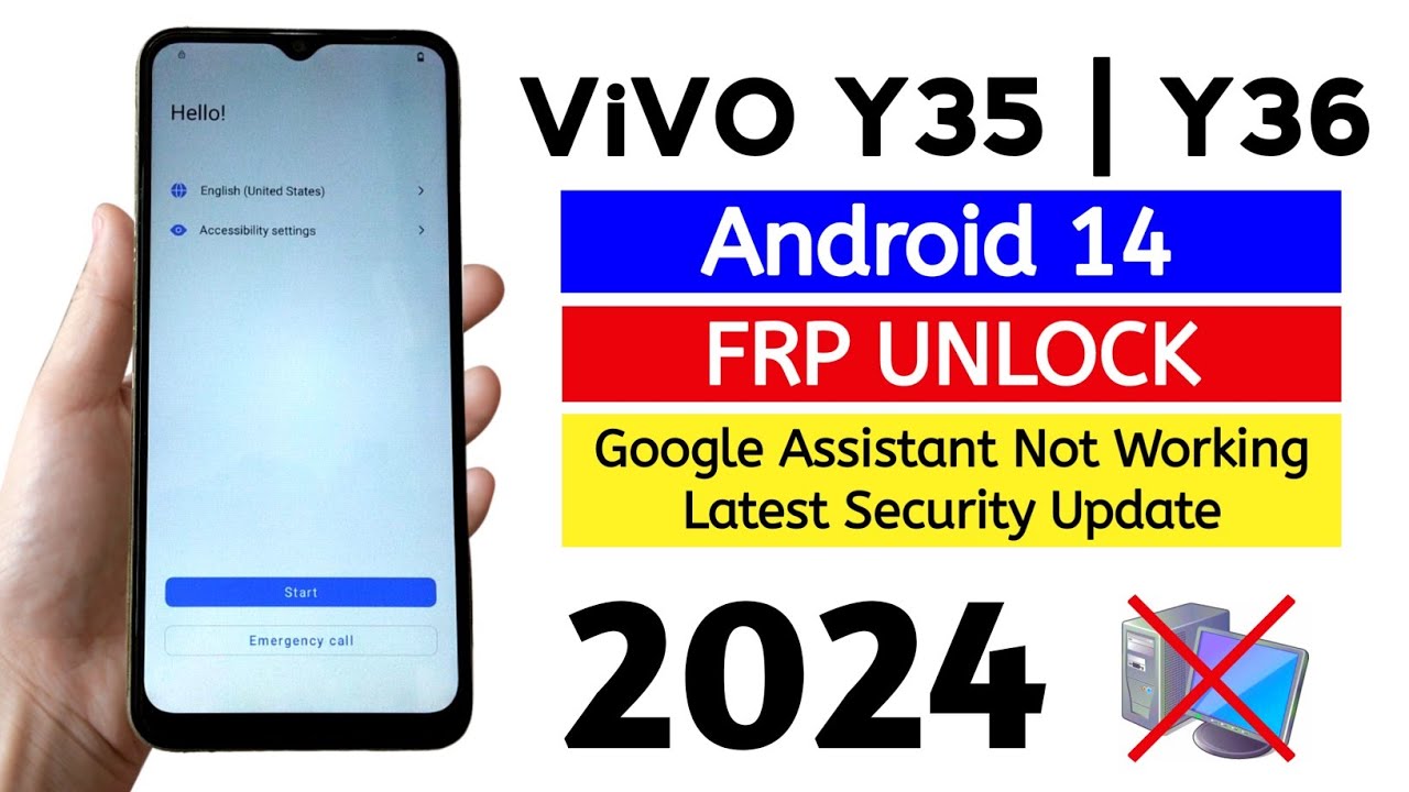 Vivo Y35 | Y36 Google Frp Bypass Android 14 2024 Vivo Y35 | Y36 Google Frp Bypass Android 14 2024