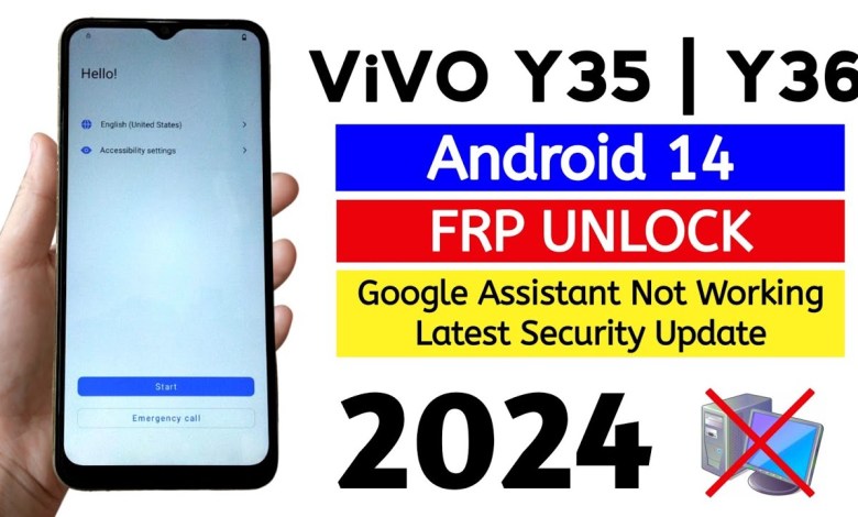 Vivo Y35 | Y36 Google Frp Bypass Android 14 2024 Vivo Y35 | Y36 Google Frp Bypass Android 14 2024