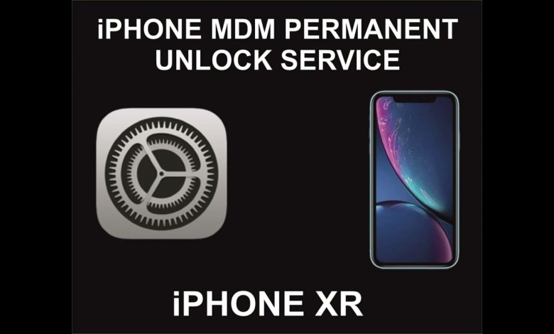 iPhone XR MDM Unlock Service, Permanent iPhone XR MDM Unlock Service, Permanent