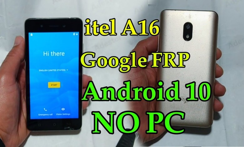 itel A16 Google FRP Bypass Android 10 itel A16 Google FRP Bypass Android 10