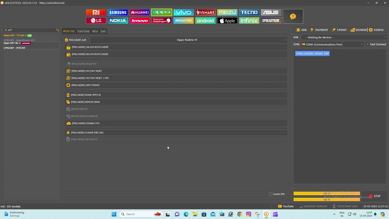 oppo a57 new frp done unlock tool @armanmobile5647 oppo a57 new frp done unlock tool @armanmobile5647