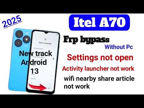 Is Itel A70 FRP Bypass Without PC Possible? Find Out Why the Share Article Method Might Not Work! Is Itel A70 FRP Bypass Without PC Possible? Find Out Why the Share Article Method Might Not Work!