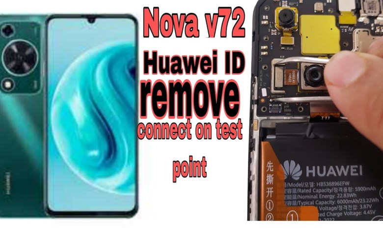Huawei Nova y72 remove Huawei ID connect test point#frp Huawei Nova y72 remove Huawei ID connect test point#frp