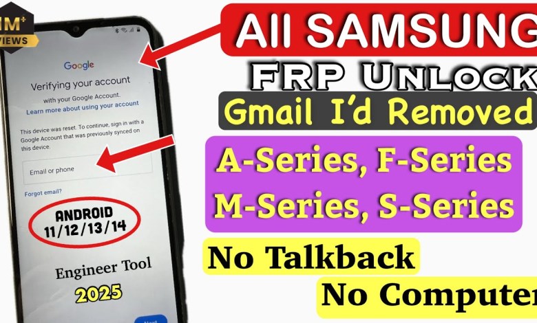Unlock Samsung FRP with Exciting New Method in 2025 Unlock Samsung FRP with Exciting New Method in 2025