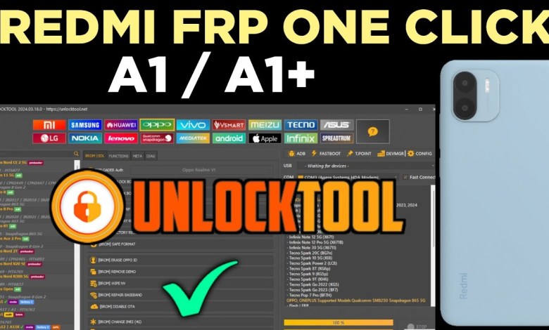 Redmi A1/A1+ Plus 220733SFG Frp Bypass Done By Unlock Redmi A1/A1+ Plus 220733SFG Frp Bypass Done By Unlock