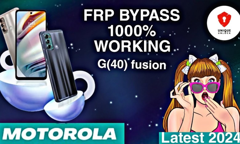 Motorola G(40) fusion FRP bypass (No PC) method | Moto Motorola G(40) fusion FRP bypass (No PC) method | Moto