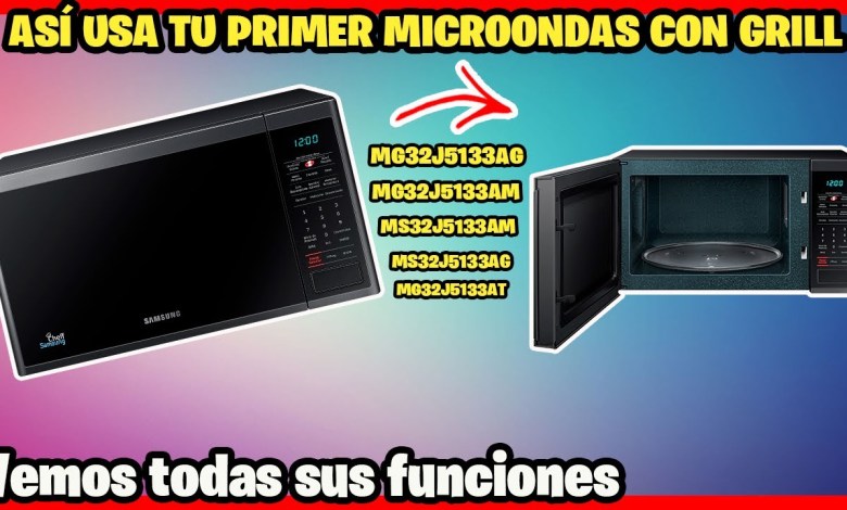 How the Samsung MG32J5133AG Microwave works How the Samsung MG32J5133AG Microwave works