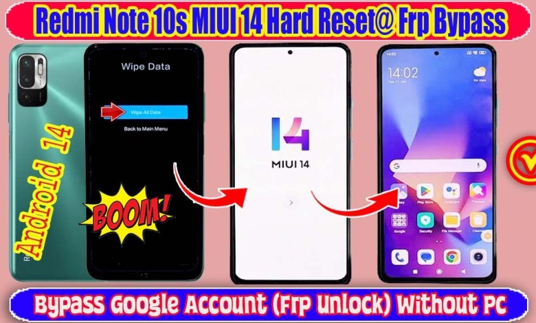 Redmi Note 10s MIUI 14 Hard Reset@ Frp Bypass / New Redmi Note 10s MIUI 14 Hard Reset@ Frp Bypass / New