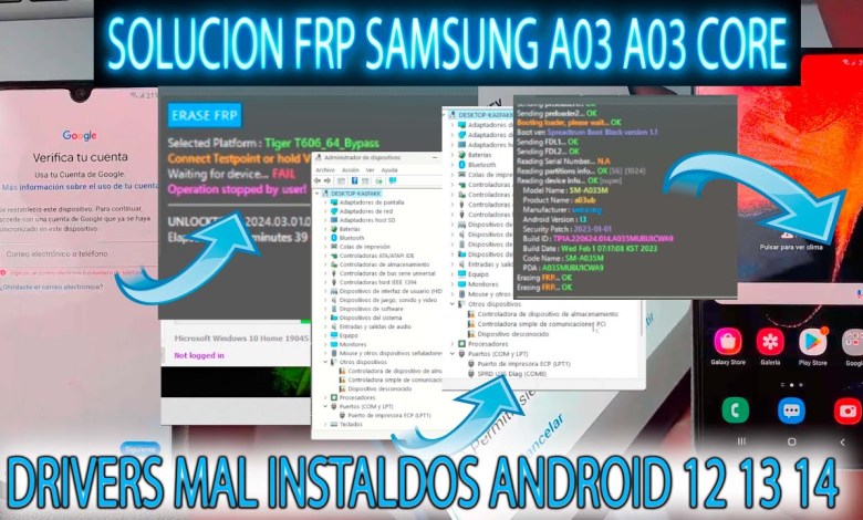 FRP SAMSUNG A03 A03 Core TAB A7 TAB 8 SOLUCION NO DA FRP SAMSUNG A03 A03 Core TAB A7 TAB 8 SOLUCION NO DA