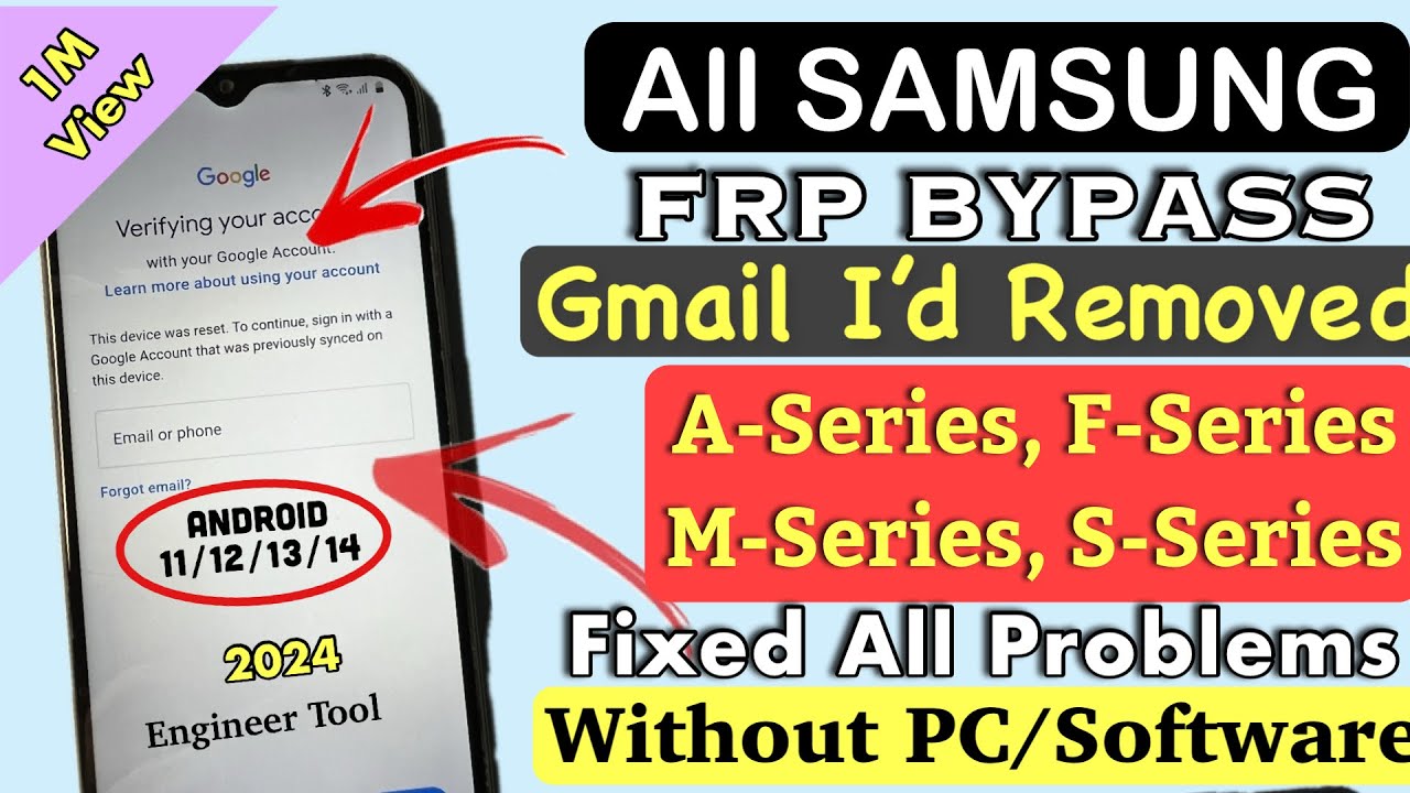 Discover the Latest Samsung Galaxy Frp Bypass Method for Android 12-13-14 in 2024 Discover the Latest Samsung Galaxy Frp Bypass Method for Android 12-13-14 in 2024