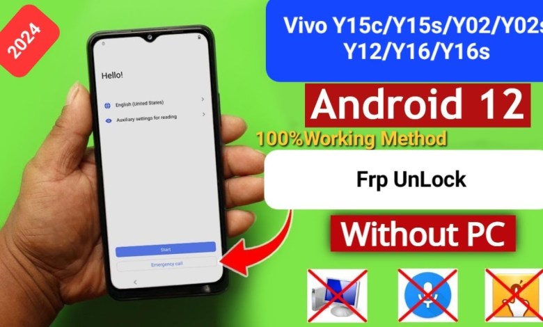 Vivo Y15c/Y15s/Y02/Y02s/Y12s/Y16/Y16s/Frp Bypass New Vivo Y15c/Y15s/Y02/Y02s/Y12s/Y16/Y16s/Frp Bypass New
