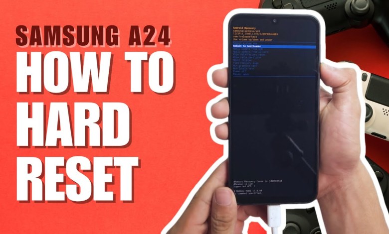 How to Hard Reset Samsung Galaxy A24 Update 2024 How to Hard Reset Samsung Galaxy A24 Update 2024