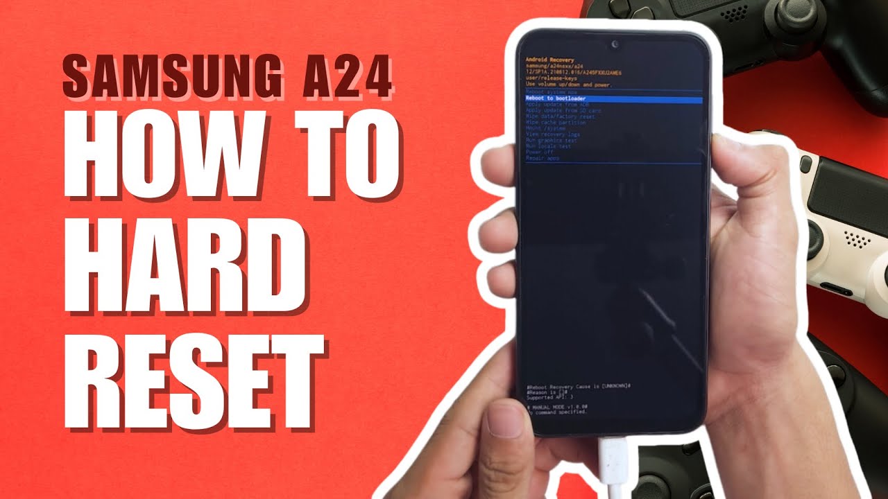 How to Hard Reset Samsung Galaxy A24 Update 2024 How to Hard Reset Samsung Galaxy A24 Update 2024