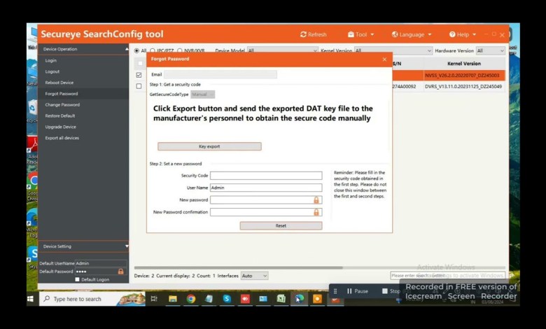 How to reset PHOENIX NVR password process step by step How to reset PHOENIX NVR password process step by step