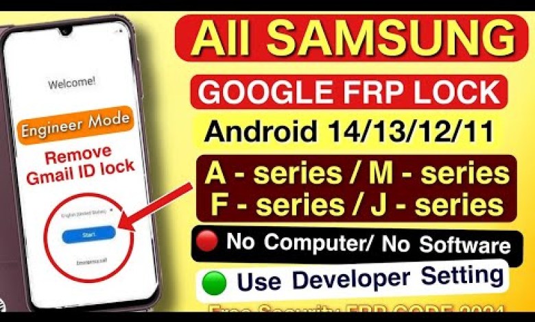 Unlocking Your Android: The Ultimate FRP Bypass for 2024-25 with Android 12, 13, 14 Innovations Unlocking Your Android: The Ultimate FRP Bypass for 2024-25 with Android 12, 13, 14 Innovations