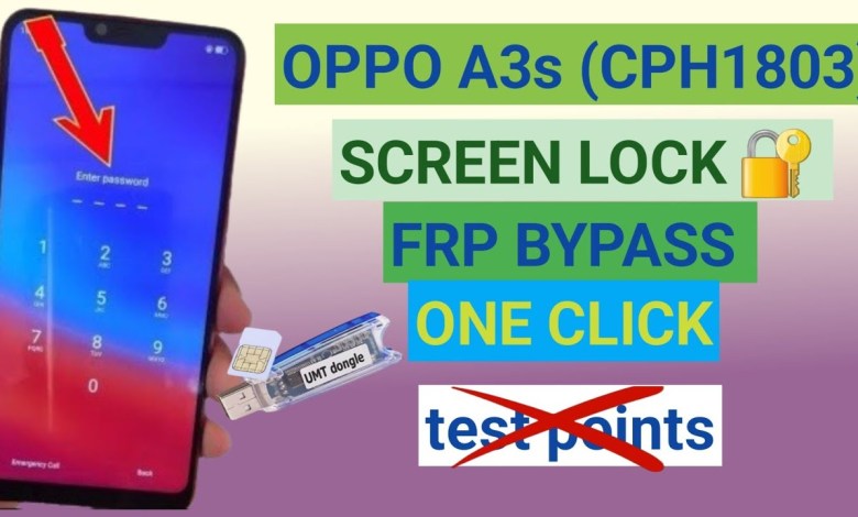 Finally!!! oppo A3s (cph1803) screen lock & frp bypass Finally!!! oppo A3s (cph1803) screen lock & frp bypass