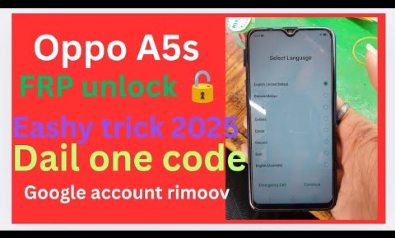 Unlocking Curiosity: How to Bypass FRP on the Oppo A5s (CPH 1909)! Unlocking Curiosity: How to Bypass FRP on the Oppo A5s (CPH 1909)!