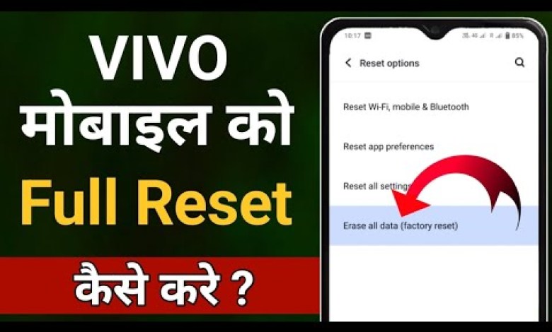 Vivo Mobile Reset Kaise kare/Vivo Mobile Reset/ How To Vivo Mobile Reset Kaise kare/Vivo Mobile Reset/ How To