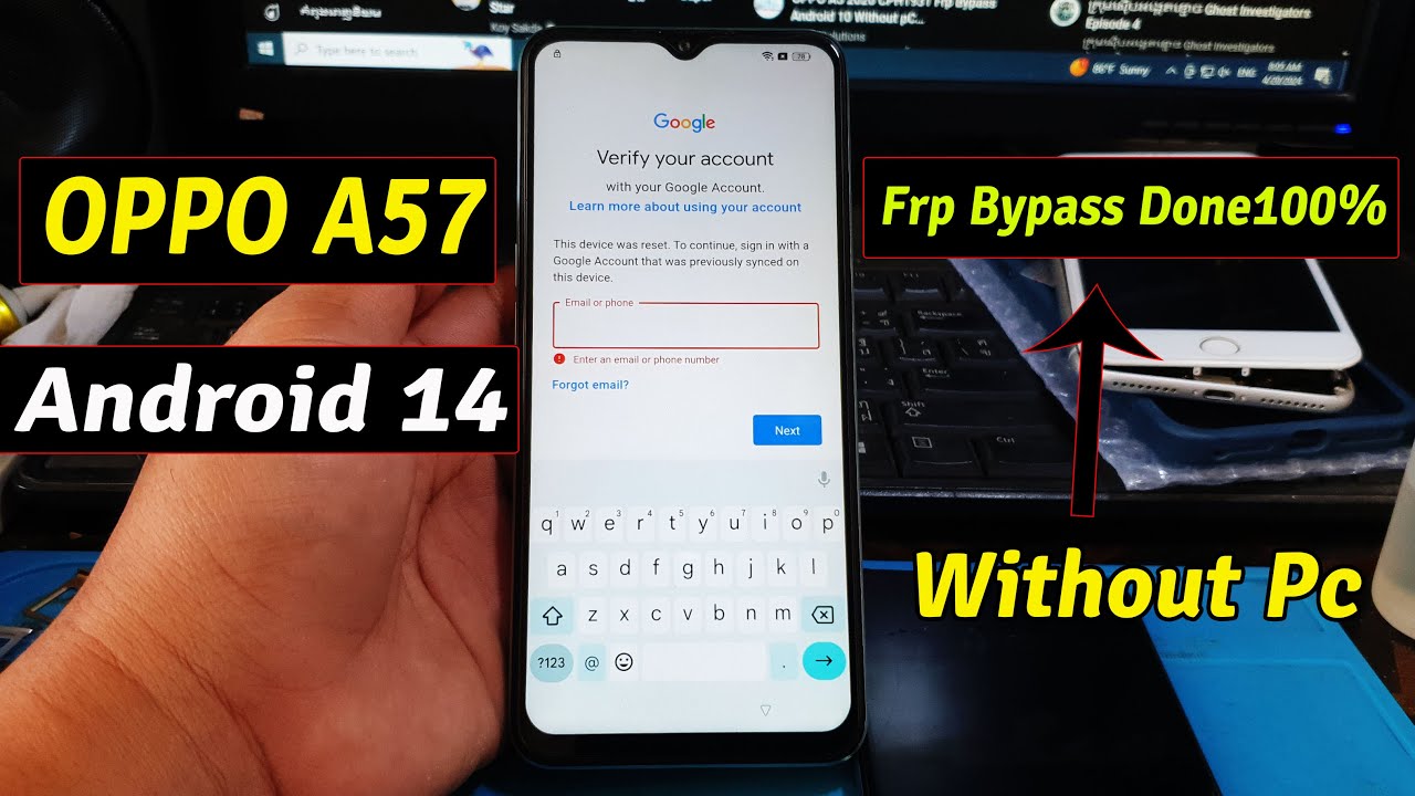 OPPO A57 Frp Bypass Android 14,A57 Frp Bypass Android OPPO A57 Frp Bypass Android 14,A57 Frp Bypass Android