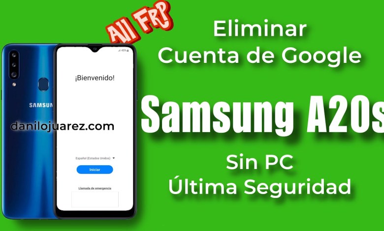Delete google account samsung galaxy a20s without Delete google account samsung galaxy a20s without