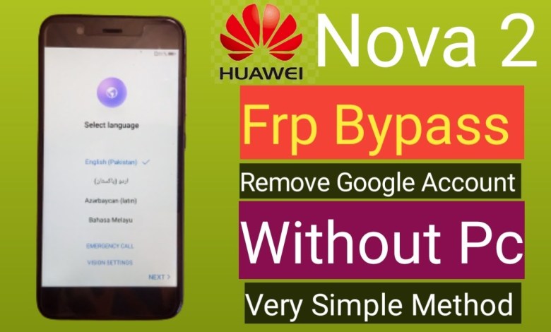 Huawei Nova 2 Frp Bypass without PC||huawei nova 2 Huawei Nova 2 Frp Bypass without PC||huawei nova 2