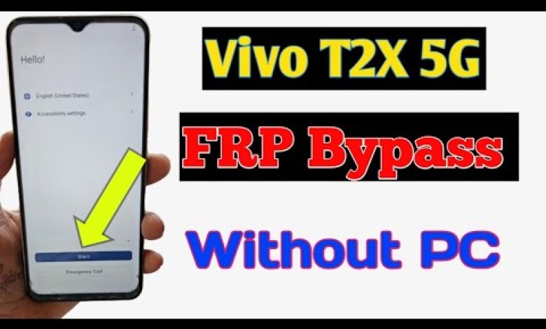 Vivo T2x 5G FRP Bypass Without PC | Vivo T2x Gmail Vivo T2x 5G FRP Bypass Without PC | Vivo T2x Gmail