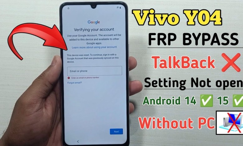 Unlock the Secrets: How to Bypass FRP on Your ViVo Y04 with Android 14—No PC Required! Unlock the Secrets: How to Bypass FRP on Your ViVo Y04 with Android 14—No PC Required!