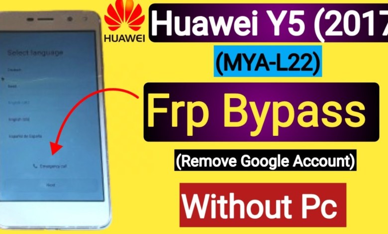Huawei Y5 (2017) MYA-L22 FRP Bypass without PC | Easy Huawei Y5 (2017) MYA-L22 FRP Bypass without PC | Easy