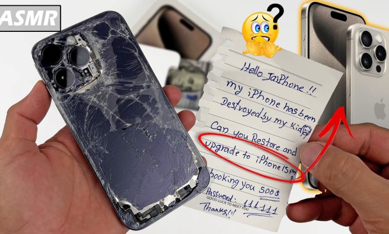 How To Restore iPhone 14 Pro Max Severely Cracked into How To Restore iPhone 14 Pro Max Severely Cracked into