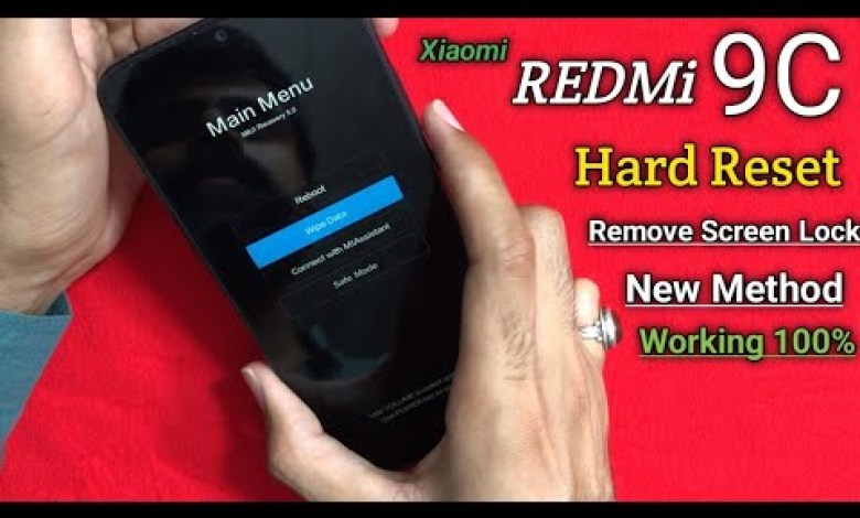 Xiaomi Redmi 9C Hard Reset | How To Unlock Redmi 9A | Xiaomi Redmi 9C Hard Reset | How To Unlock Redmi 9A |