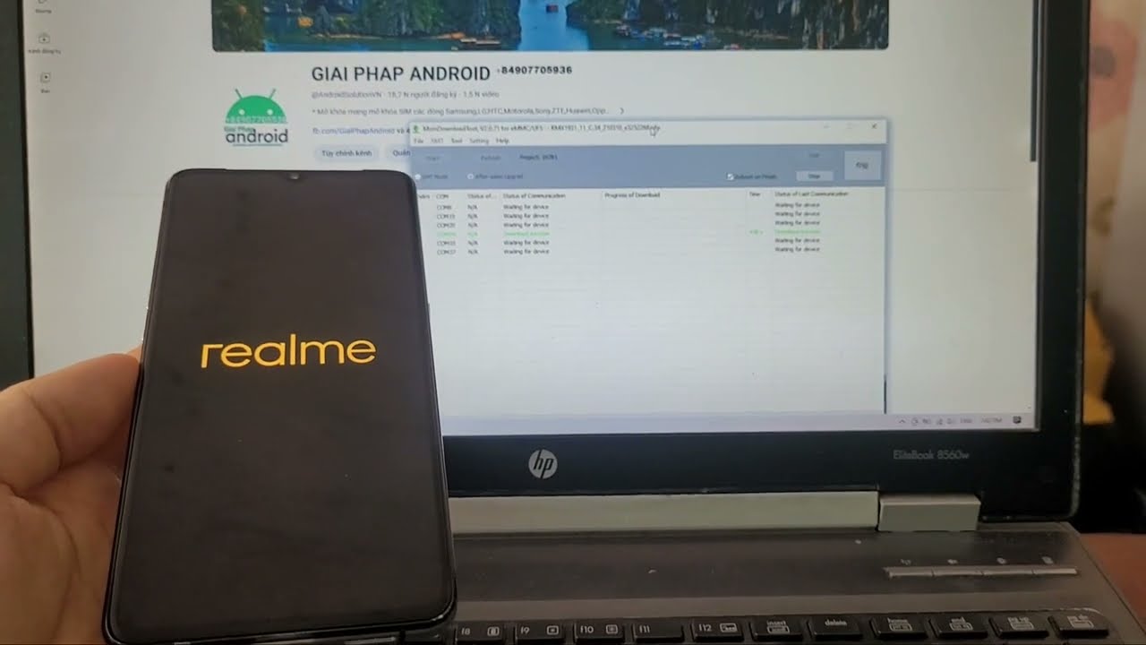Fix Realme X2 Pro to turn off the unbrick logo of Realme models Fix Realme X2 Pro to turn off the unbrick logo of Realme models