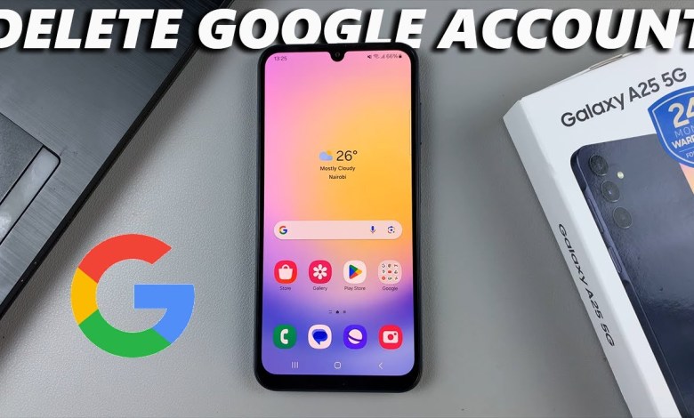 How To Delete Google Account From Samsung Galaxy How To Delete Google Account From Samsung Galaxy