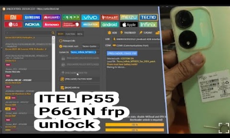 Unlocking Secrets: Discover the Ultimate Itel P55 P661N FRP Bypass Tool! Unlocking Secrets: Discover the Ultimate Itel P55 P661N FRP Bypass Tool!