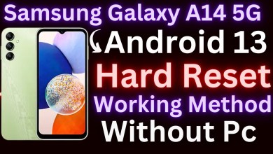 Samsung Galaxy A14 5G Hard Reset Removing PIN Password Samsung Galaxy A14 5G Hard Reset Removing PIN Password