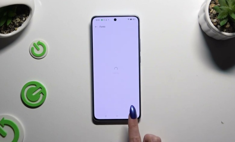 How to Change the Font Style on OPPO Reno11 F How to Change the Font Style on OPPO Reno11 F