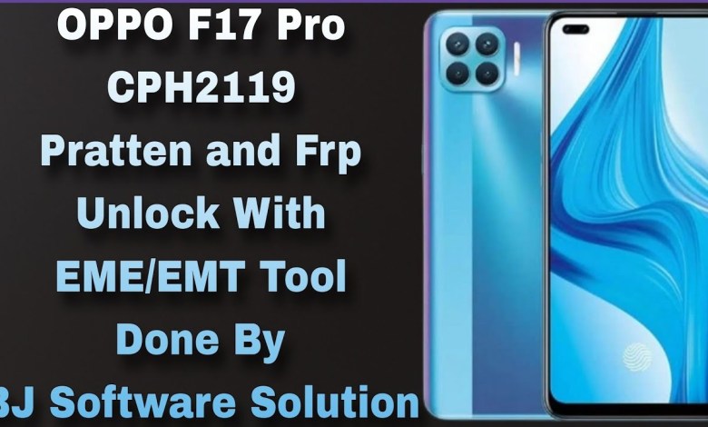 OPPO F17 Pro CPH2119 Pratten and Frp Unlock With OPPO F17 Pro CPH2119 Pratten and Frp Unlock With