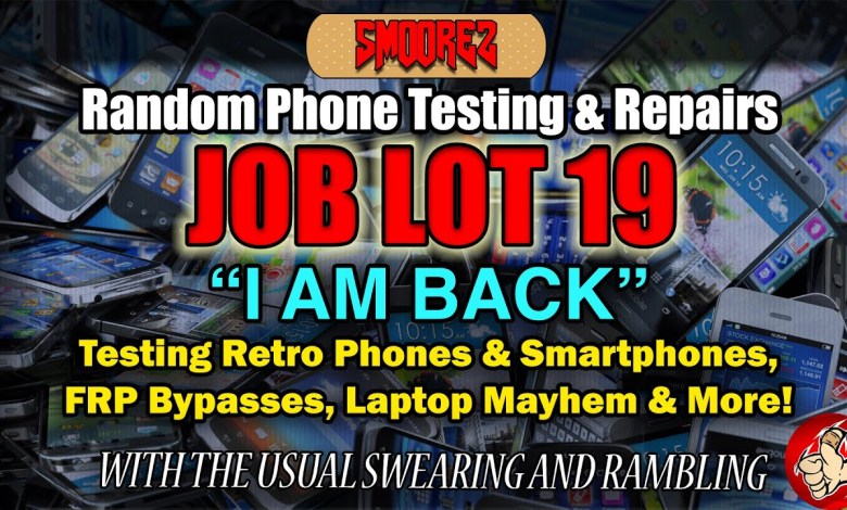 JOB LOT 19: The Return of the Retro Phones! Come See the Testing in Action! JOB LOT 19: The Return of the Retro Phones! Come See the Testing in Action!