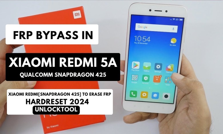 FRP BYPASS|REMOVE IN XIAOMI REDMI 5A SNAPDRAGON FRP BYPASS|REMOVE IN XIAOMI REDMI 5A SNAPDRAGON