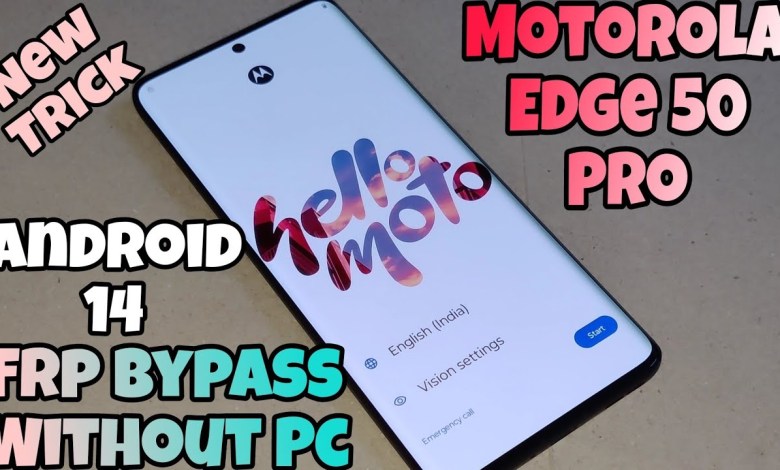 Unlock Motorola Edge 50 Pro Without Using a Computer: FRP Bypass Tutorial for Android Unlock Motorola Edge 50 Pro Without Using a Computer: FRP Bypass Tutorial for Android