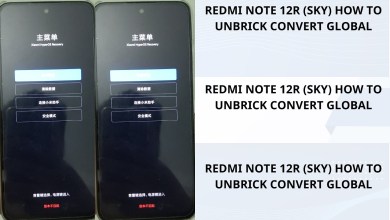 REDMI NOTE 12R (SKY) HOW TO UNBRICK CONVERT GLOBAL REDMI NOTE 12R (SKY) HOW TO UNBRICK CONVERT GLOBAL