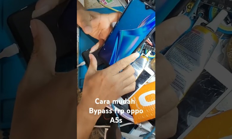Cara cepat bypass FRP Oppo a5s Cara cepat bypass FRP Oppo a5s