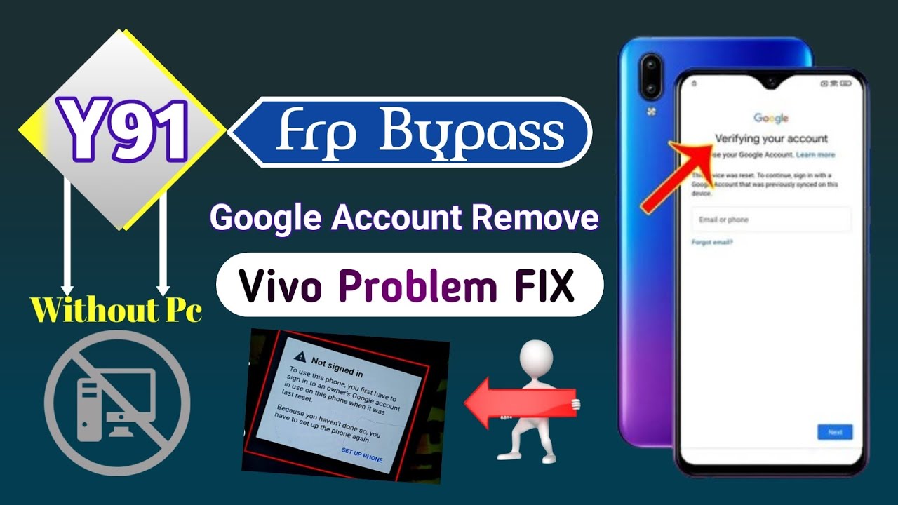 vivo y91 (1816) frp bypass google account | vivo y91 vivo y91 (1816) frp bypass google account | vivo y91