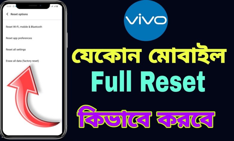 Reset Vivo Mobile || Erase All Data || Vivo Phone Reset Reset Vivo Mobile || Erase All Data || Vivo Phone Reset