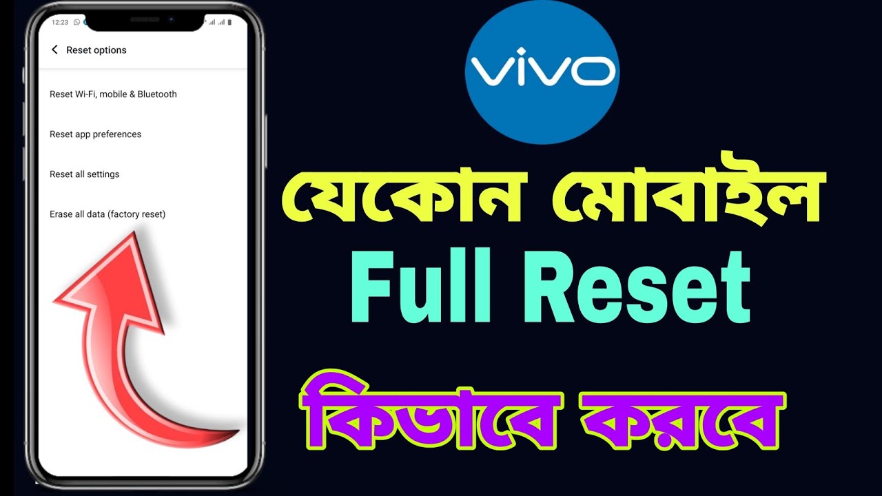 Reset Vivo Mobile || Erase All Data || Vivo Phone Reset Reset Vivo Mobile || Erase All Data || Vivo Phone Reset