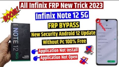 Infinix note 12 lock screen hard reset and FRP bypass Infinix note 12 lock screen hard reset and FRP bypass