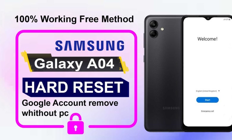 Samsung Galaxy A04 Frp Bypass 2024 Android 13 Samsung Galaxy A04 Frp Bypass 2024 Android 13
