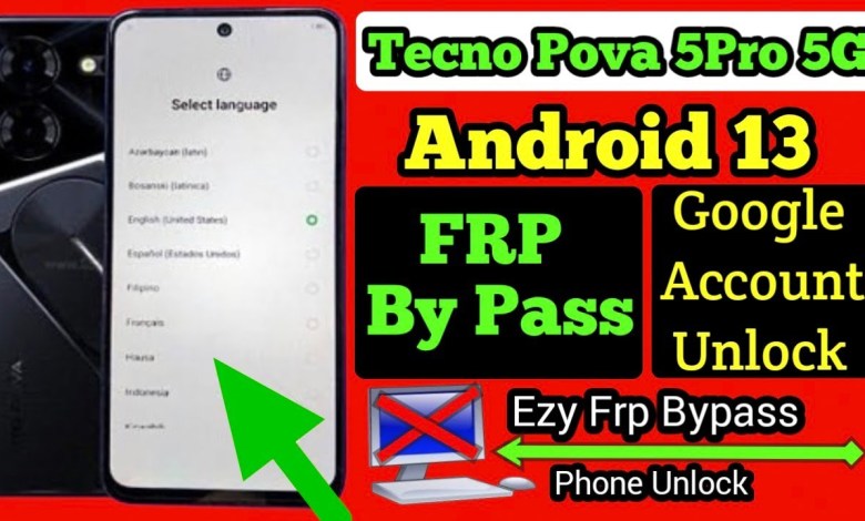 Frp Bypass Techno Phone / Frp Bypass Techno Pova 5 Pro Frp Bypass Techno Phone / Frp Bypass Techno Pova 5 Pro
