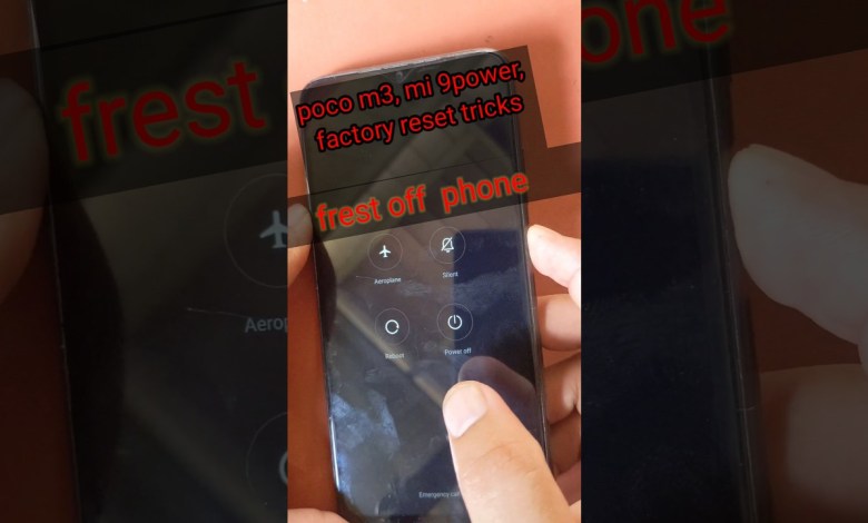 Reset tricks of mi 9power and poco m3#factory#reset Reset tricks of mi 9power and poco m3#factory#reset